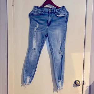 High rise, very stretchy!